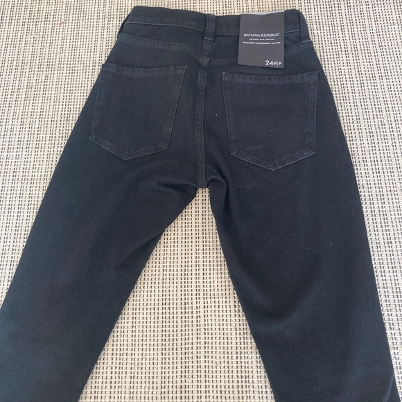 Banana Republic High-Rise Slim Jeans w/ Split Hem - Picture 9 of 11